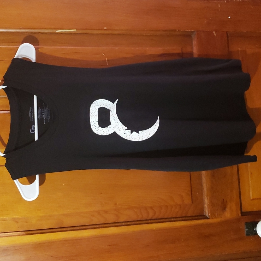 Zyia NWOT black kettle moon tank top size Large